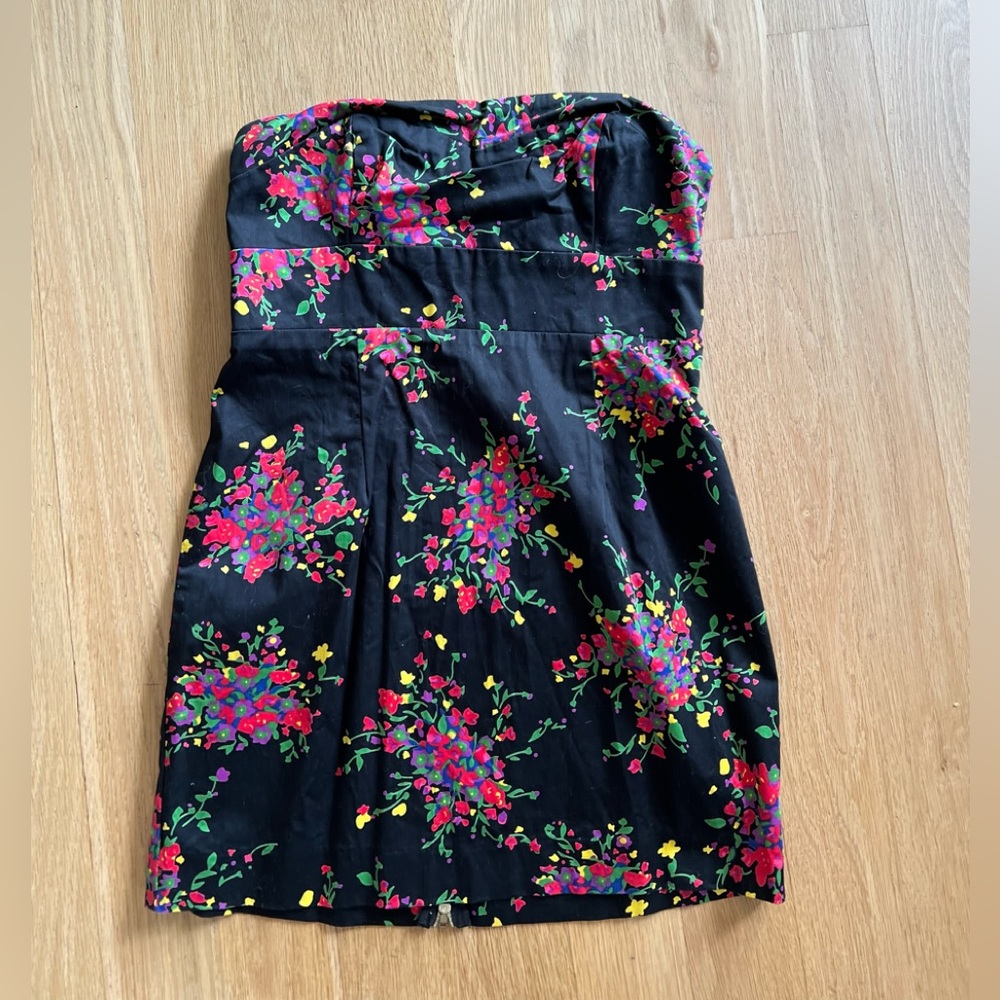 Free People strapless dress